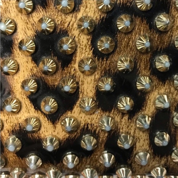 Christian Louboutin Brown Studded Wallet - Picture 11 of 11